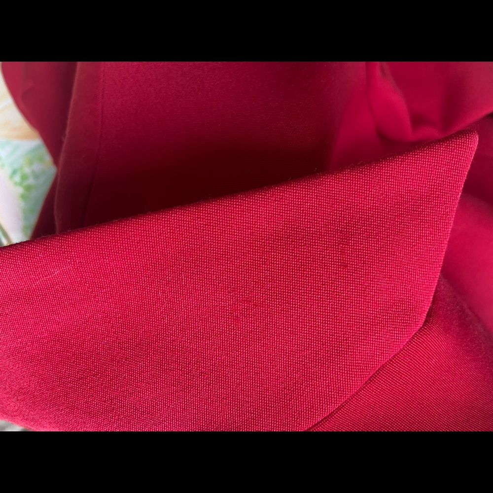 YVES SAINT LAURENT Vintage Red Blazer - Picture 13 of 13